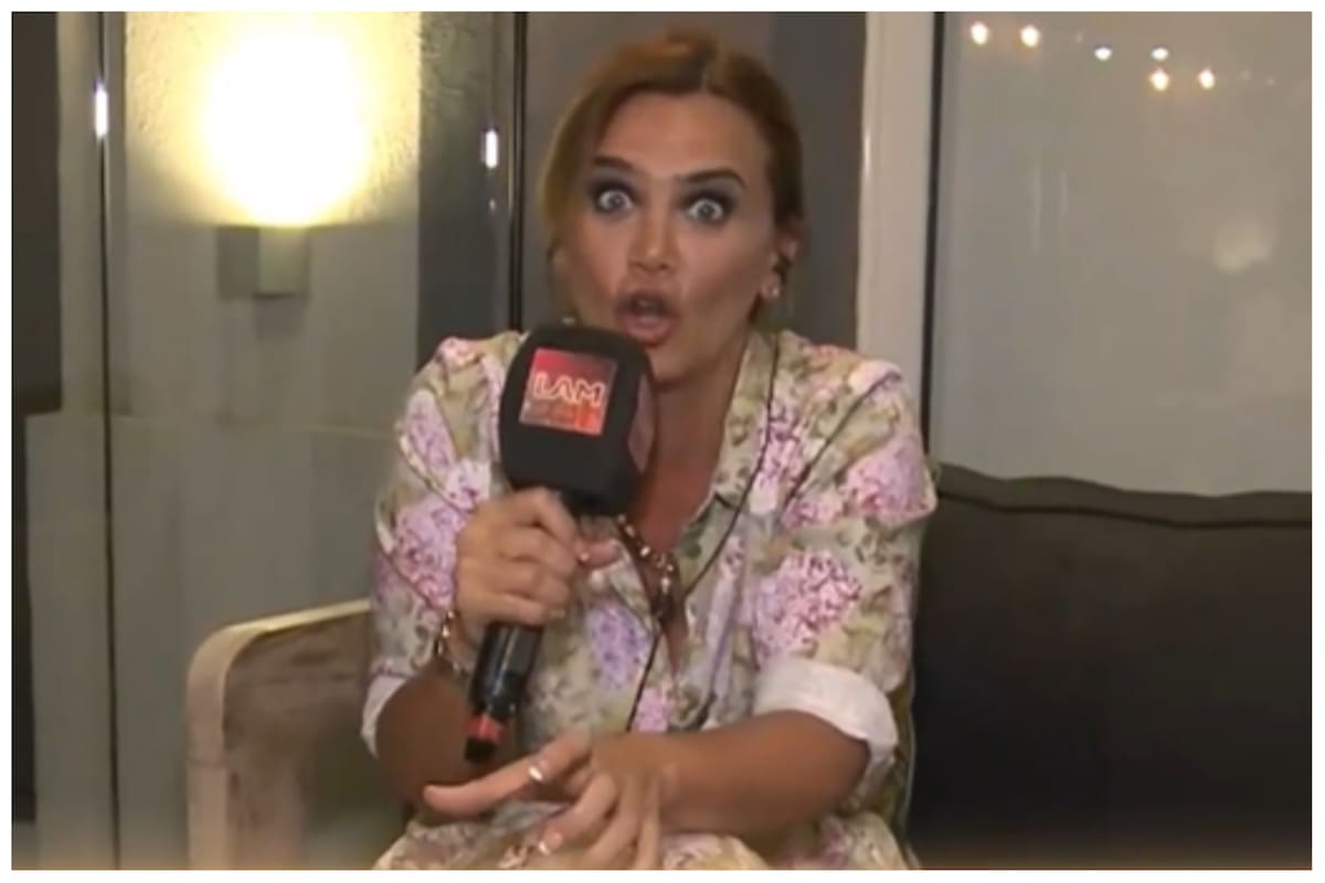 Amalia Granata protagonizó un caótico móvil con LAM