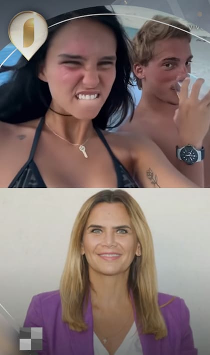 Amalia Granata rompió el silencio sobre el escandaloso episodio que involucró a Juana Tinelli (Foto: Captura Instagram/@americatv)