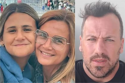Amalia Granta y Cristian "el Ogro" Fabbiani son padres de Uma, quien cumplió 15 años y su padre no participó de la fiesta (Instagram @amaliagranata / @fabbianiok)