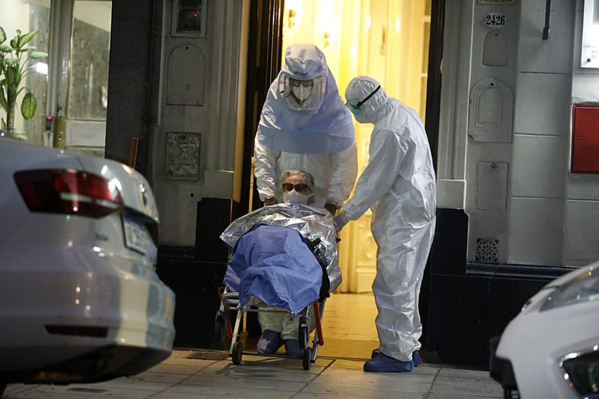 Amalia Quintana fue una de las personas contagiadas en el geriátrico de Recoleta Carpe Diem, y ayer recibió el alta tras haber superado el Covid-19