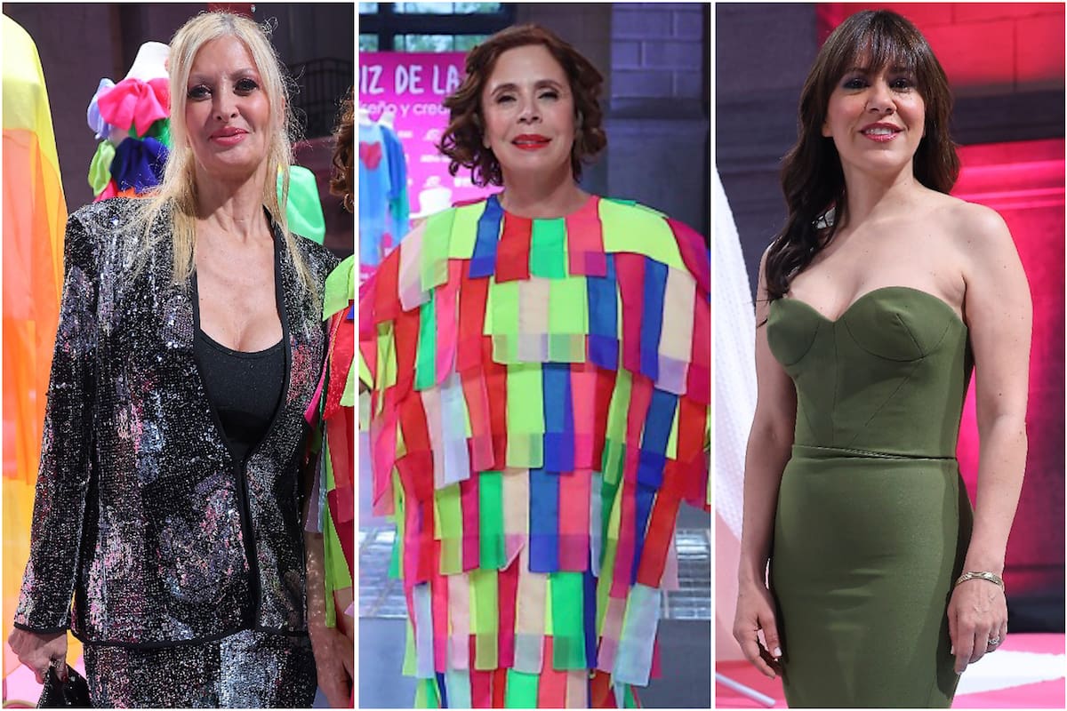 Amalia "Yuyito" González, Ágatha Ruiz de la Prada y Carminne Dodero