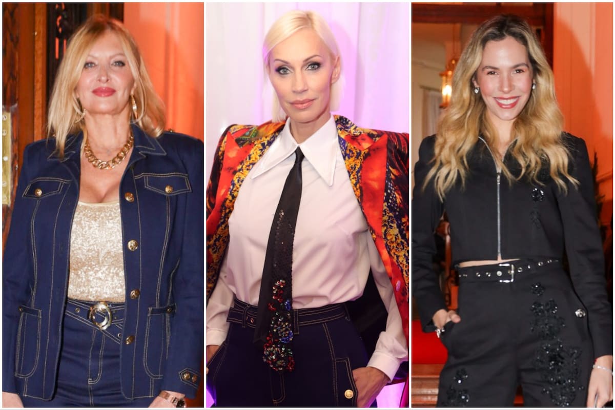Amalia "Yuyito" González, Ingrid Grudke y Elina Costantini