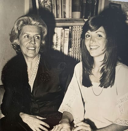 Amalita y Elena Fortabat, juntas, pese a que la relación no fue la mejor