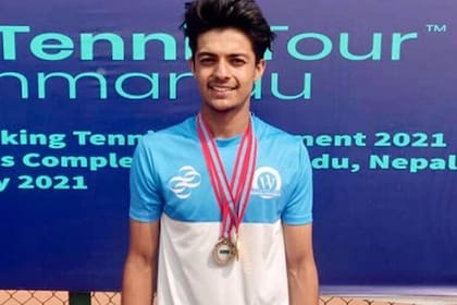 Aman Dahiya, el tenista indio que solicitó permiso para jugar el torneo junior, fue rechazado