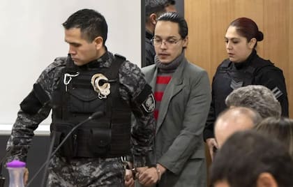 Amanda Alves Ferreira, en el juicio en el que fue declarada culpable del asesinato de Eduarda Santos, la madre de sus hijos, en el Circuito Chico de Bariloche, en 2022
