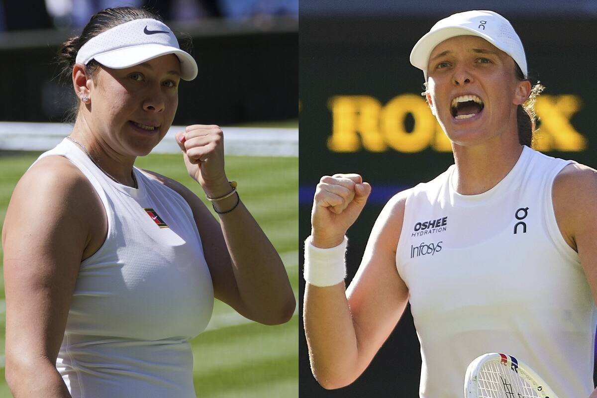 Amanda Anisimova e Iga Swiatek se verán las caras en la final femenina de Wimbledon 2025; ninguna ganó este torneo