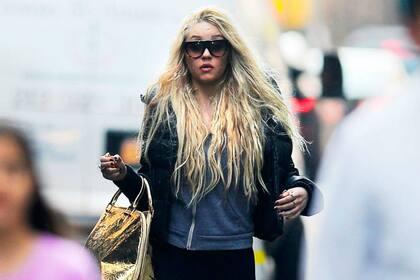 Amanda Bynes y una de las tantas postales de su conflictivo año