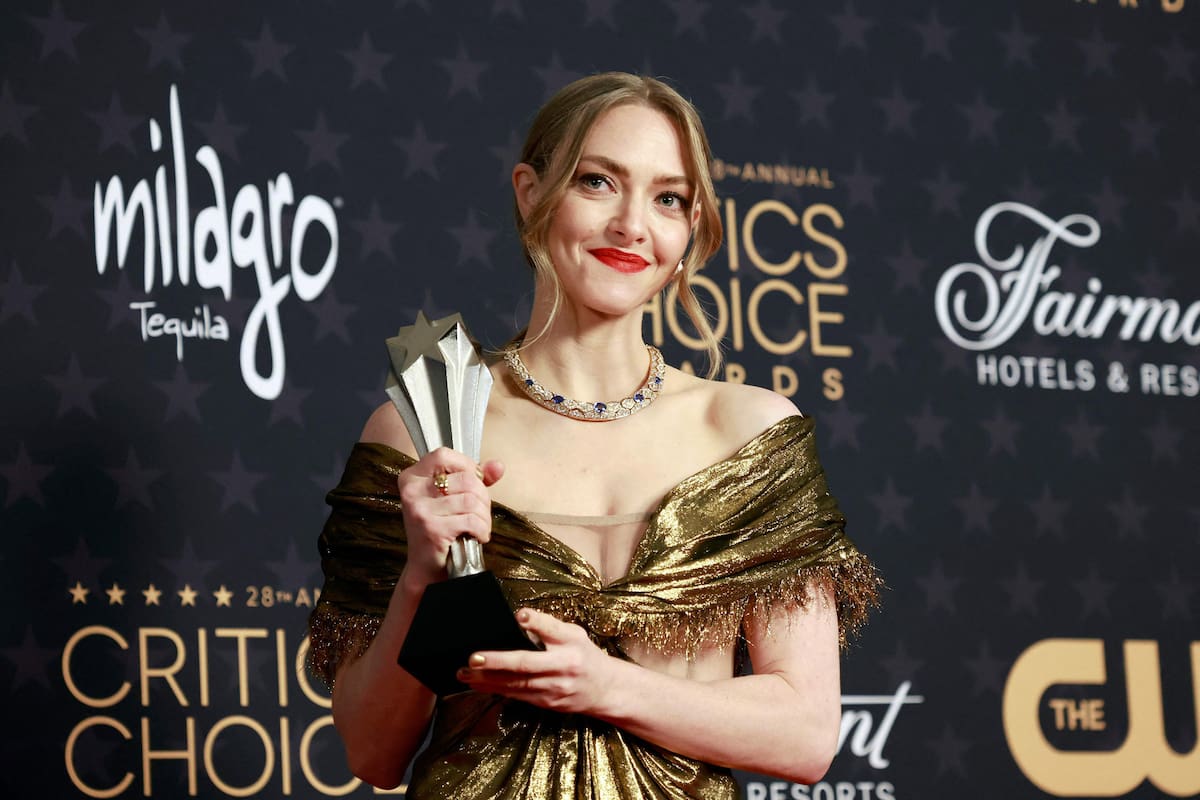 Amanda Seyfried, con el vestido de la discordia