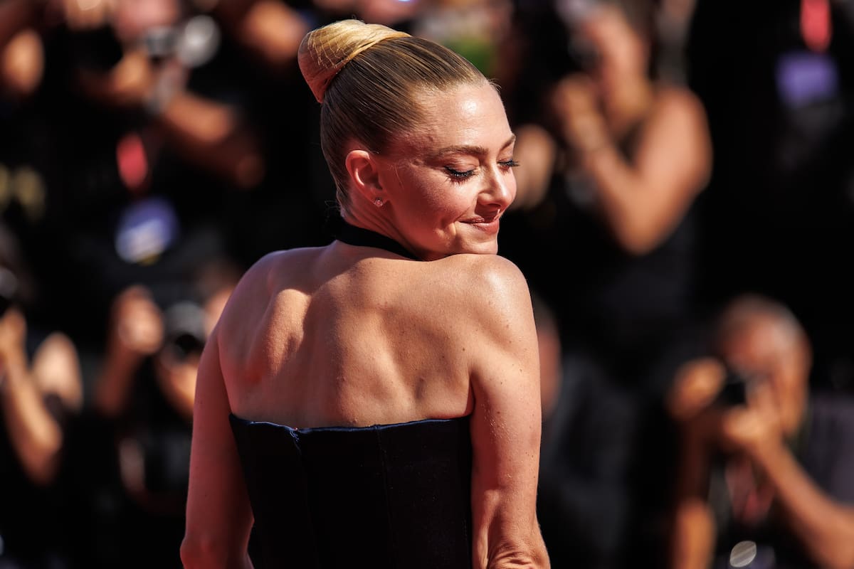 Amanda Seyfried, durante su paso por la alfombra roja del festival de Venecia