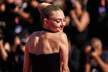 Amanda Seyfried, durante su paso por la alfombra roja del festival de Venecia