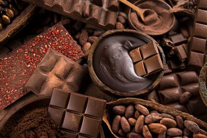 Amargo, u oscuro, con altos porcentajes de cacao en sus preparaciones