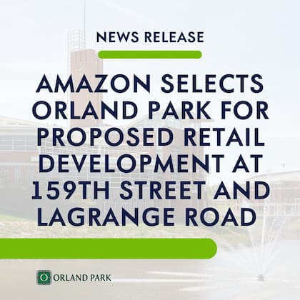 Amazon abrirá su supermercado en Orland Park, Illinois (X @VillageOrlandPk)