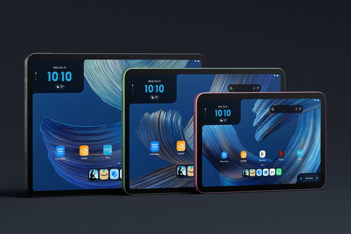 Amazon renovó su familia de tabletas con nuevos modelos, con Alexa+ integrado y acceso a la tienda de aplicaciones de Google