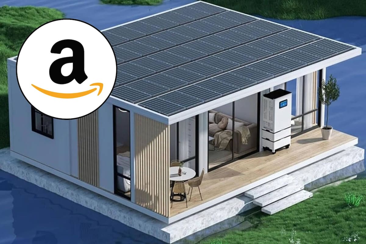 Amazon vende una casa prefabricada plegable por US$9300 (Archivo/Amazon)