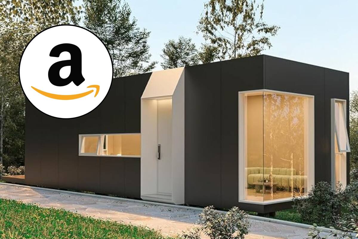 Amazon vende una casa prefabricada por la empresa LC Lenercom (Archivo/Amazon)