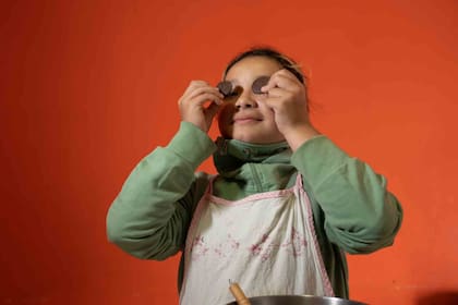 Ámbar Benítez arrancó con el proyecto de los alfajores a los 10 años.
