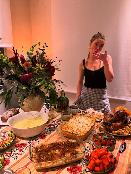 Amber Heard compartió momentos de su vida en España