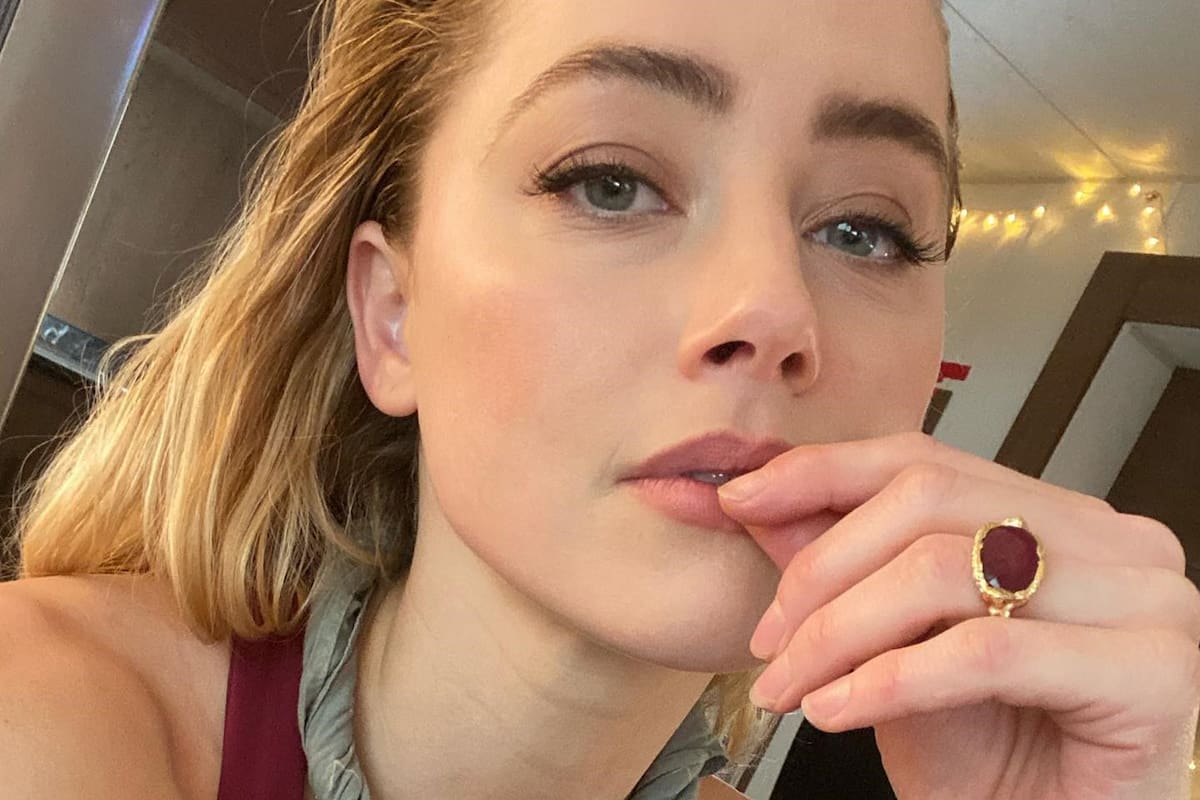 Amber Heard, feliz con la llegada de un nuevo bebé a su familia