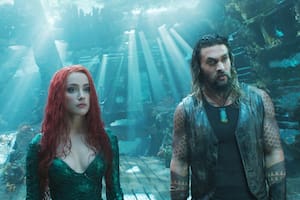 Amber Heard fue protagonista de la primera entrega y su papel se verá reducido en la segunda parte (Captura video)