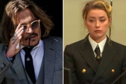 Amber Heard no copió solamente el look de Johnny Depp; en este caso, clonó la abeja que estaba estampada en la corbata del actor