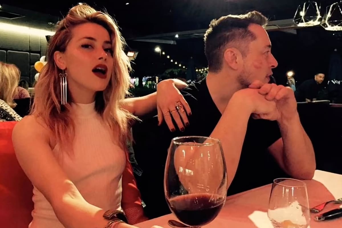 Amber Heard y Elon Musk salieron en 2016 luego de que la actriz y Johnny Depp se divorciaron (Crédito: Instagram/@amberheard)