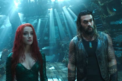 Amber Heard y Jason Momoa formaron parte del elenco en Aquaman 2