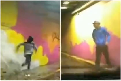 Ambos fueron capturados con la misma ropa que se ve en el video