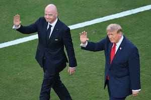 Trump impulsa la candidatura de Infantino para secretario general de la ONU