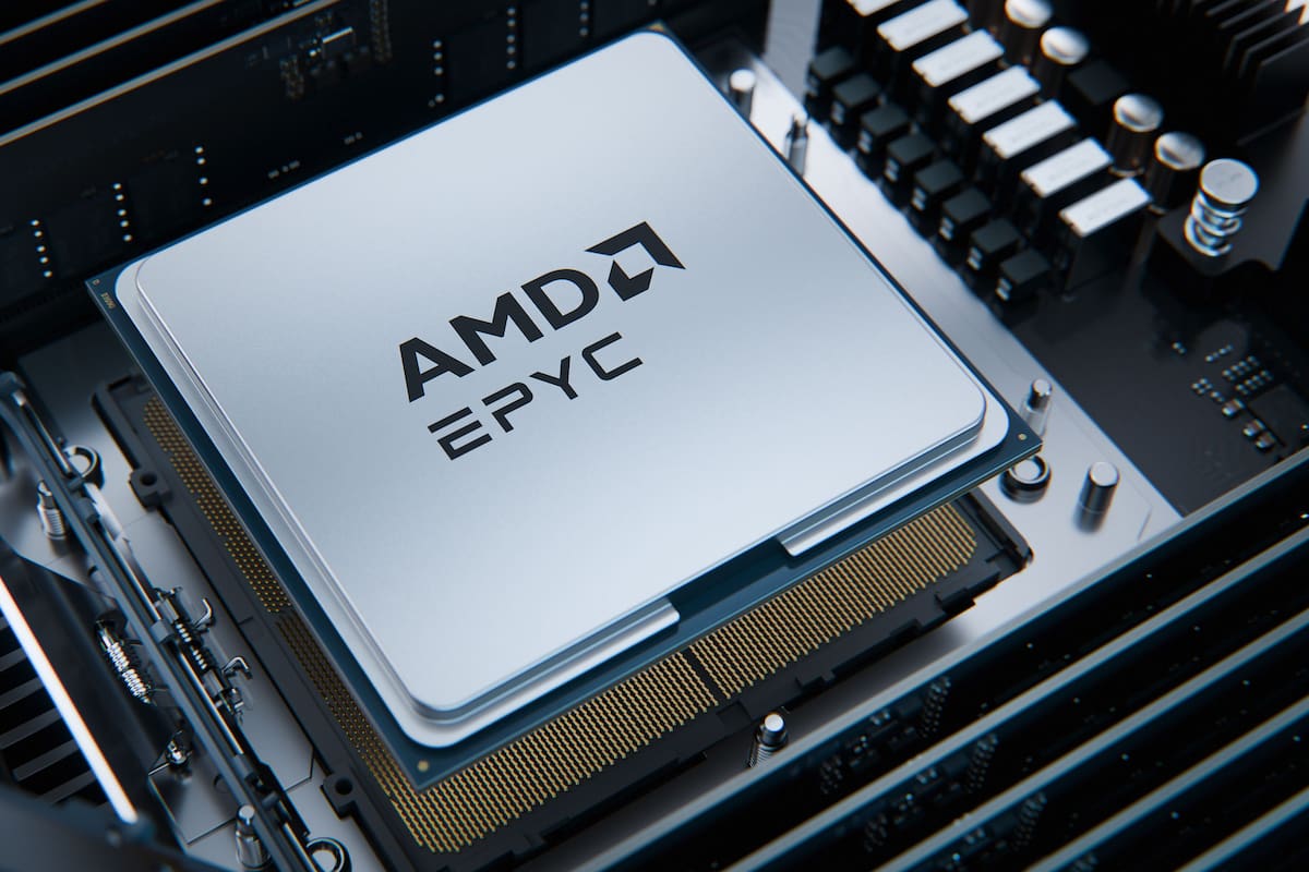 AMD presentó su nueva línea de procesadores EPYC para servidores dedicados a la IA