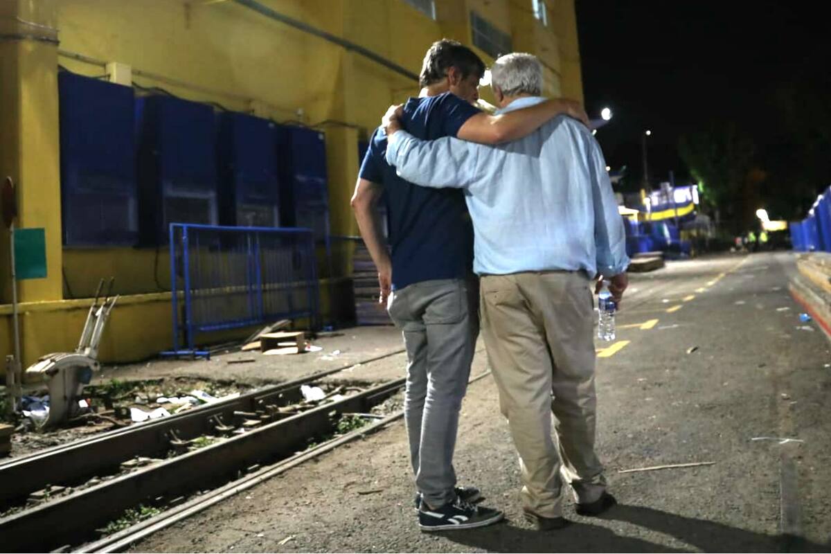 Ameal y Pergolini, en medio de los festejos