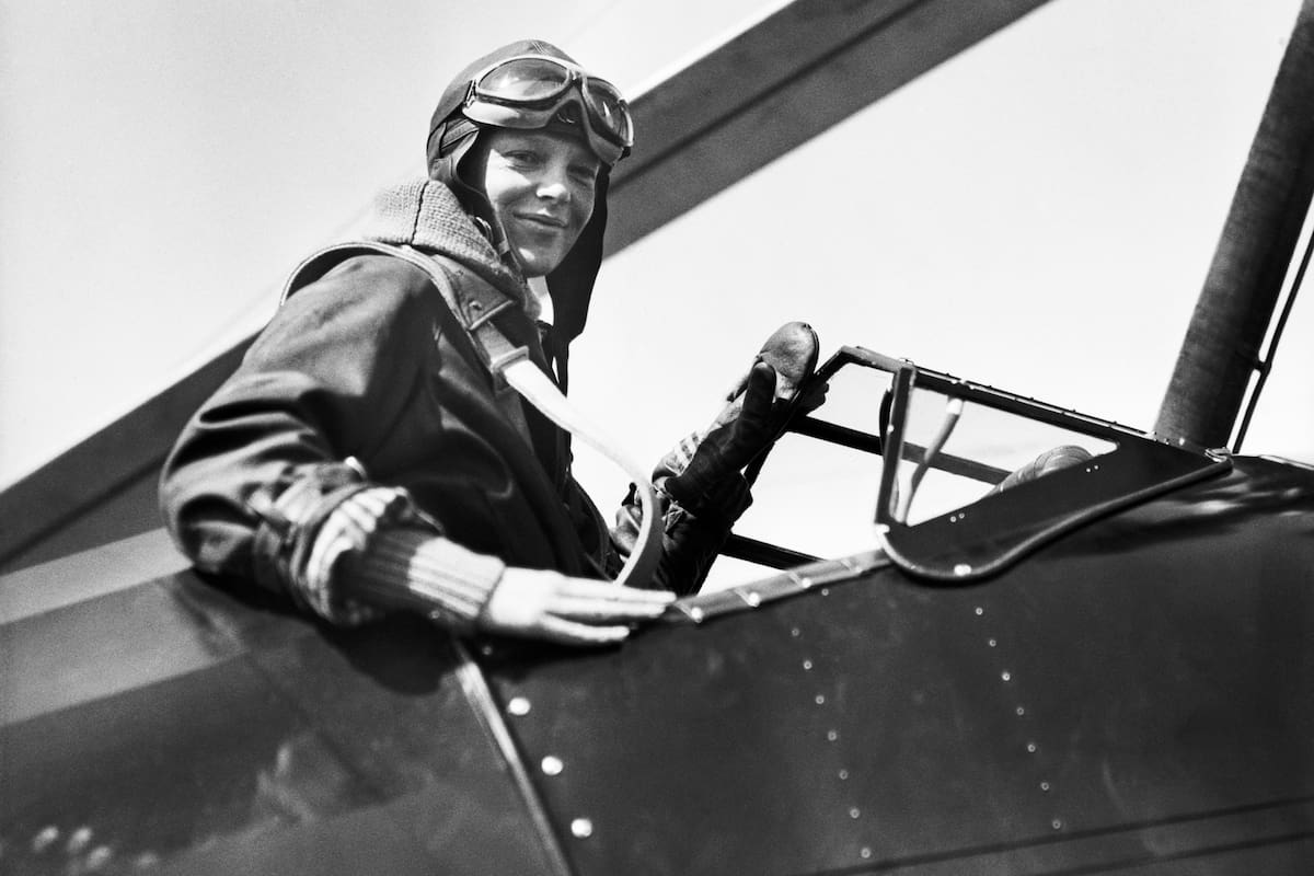 Amelia Earhart era una de las mujeres piloto más famosa de la década del 30