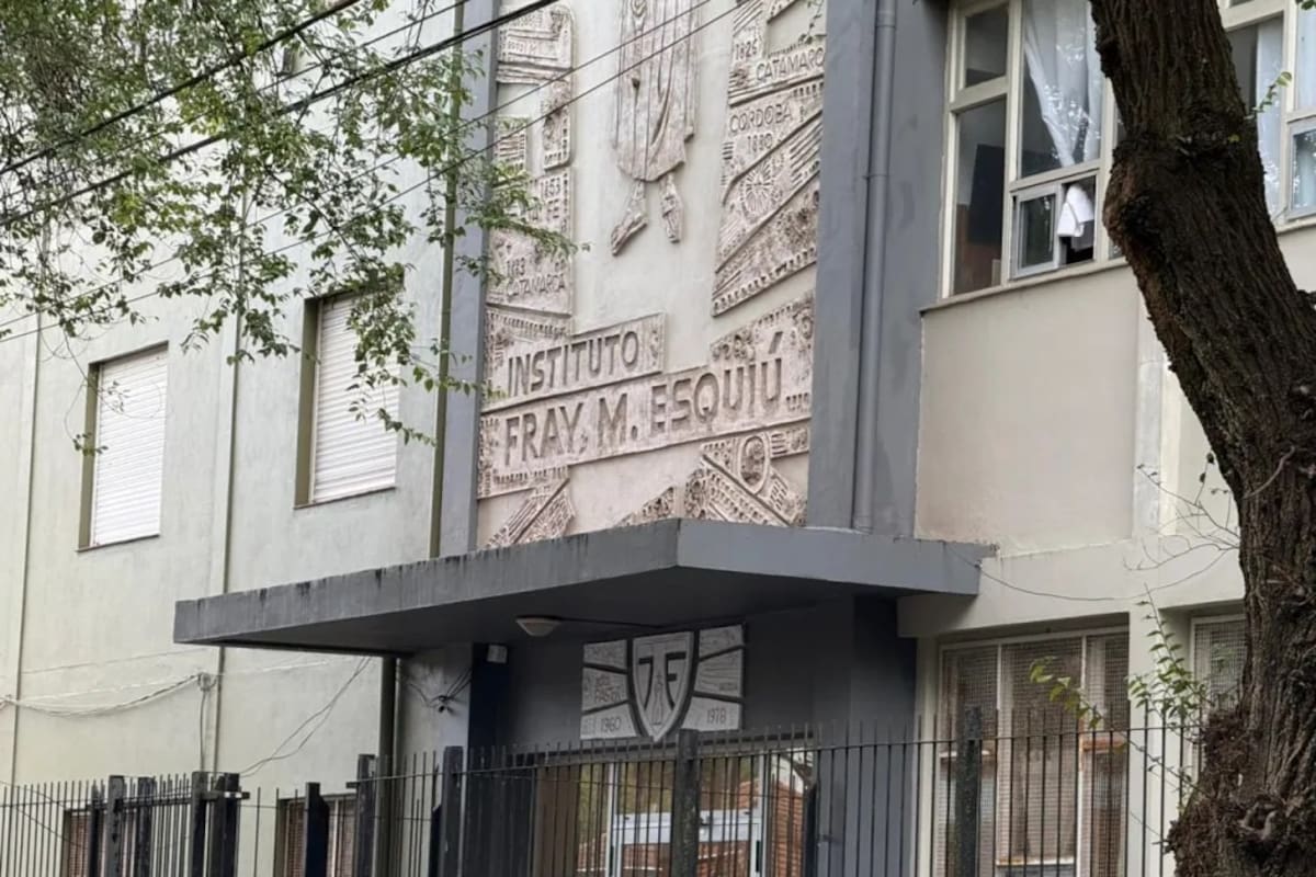 Amenazas en el Colegio Fray Mamerto Esquiú, en Mar del Plata