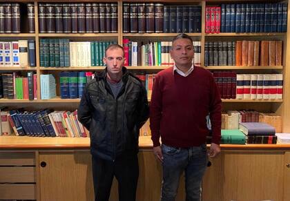 Amendolara se reunión con el policía Luis Chocobar, condenado por homicidio agravado por su comisión con un arma de fuego, cometido con exceso en el cumplimiento de un deber