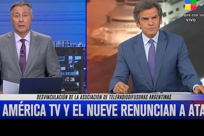 América TV y elnueve decidieron desvincularse de ATA
