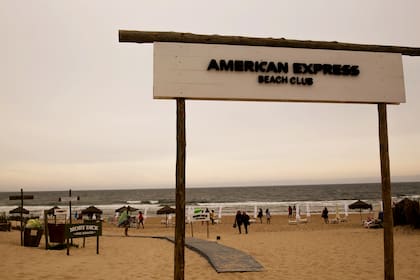 Amex Beach Club es uno de los tres paradores que American Express tiene en Punta del Este