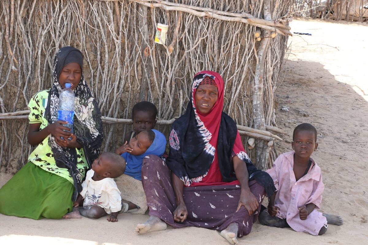 Amina Osman, granjera en Somalia
