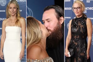 Amor y glamour en la alfombra de los premios