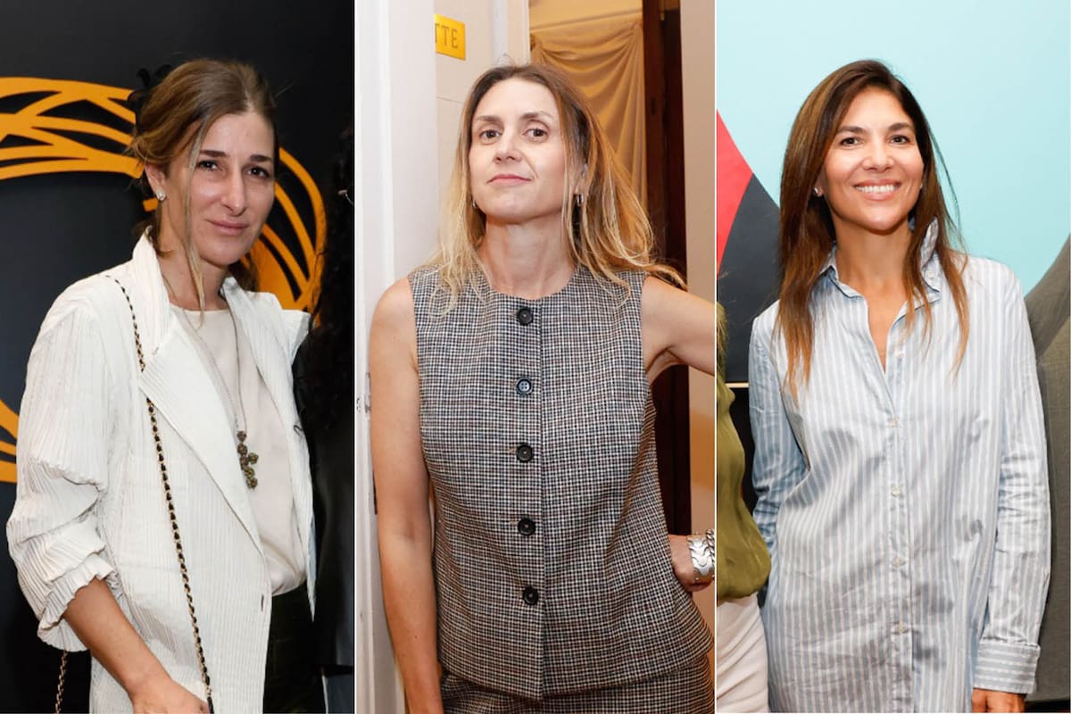 Amparo Díscoli, Abril bellati y Paz Dubarry