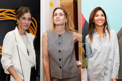 Amparo Díscoli, Abril bellati y Paz Dubarry