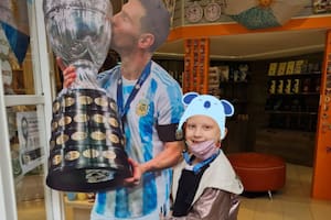 Amparo tiene cáncer y su sueño era conocer a Messi