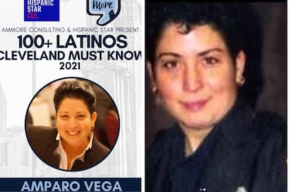 Amparo Vega estuvo entre los latinos más destacados de Cleveland en 2021 (Instagram: @cuffnstuffshop)