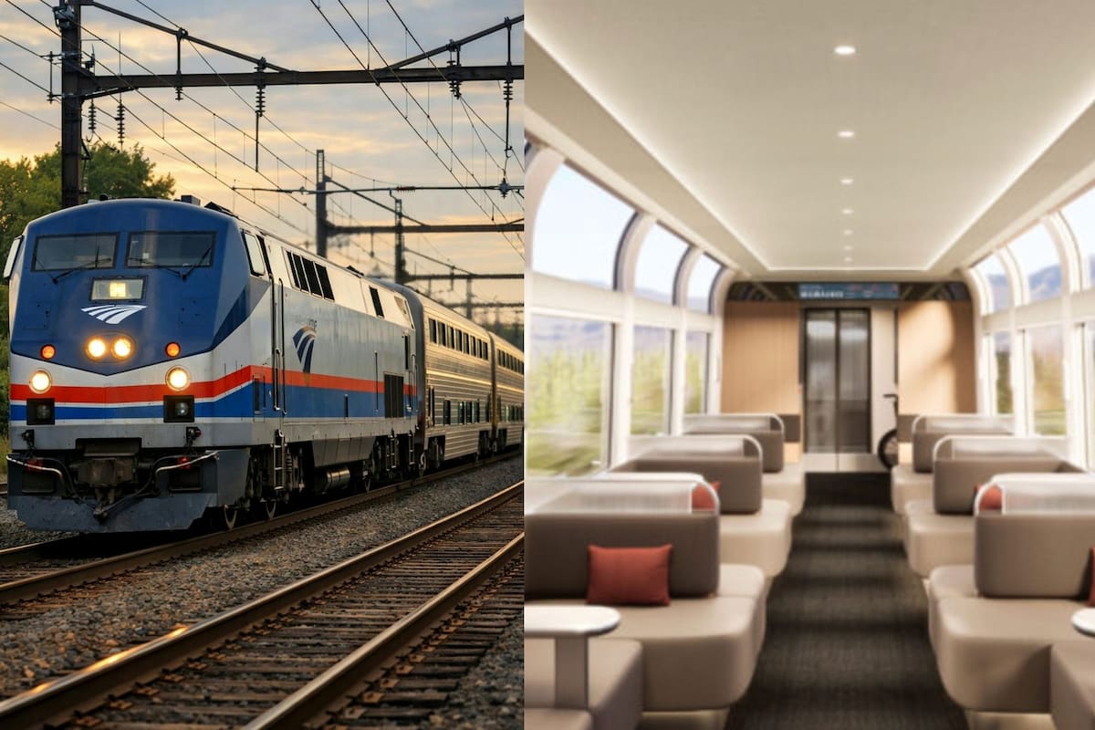 Amtrak renovará todos sus vagones de larga distancia en EE.UU.