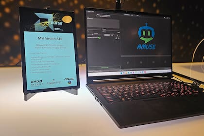 Amuse corriendo en una MSI con los nuevos chips de AMD
