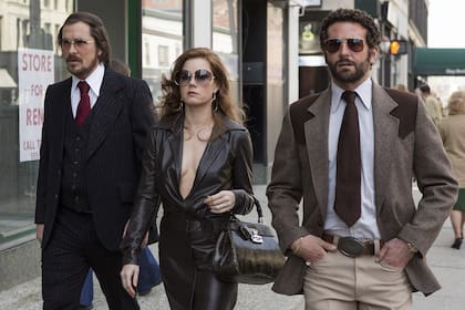 Junto a Christian Bale y Bradley Cooper en Escándalo americano, de David O. Russell, su quinta nominación al Oscar