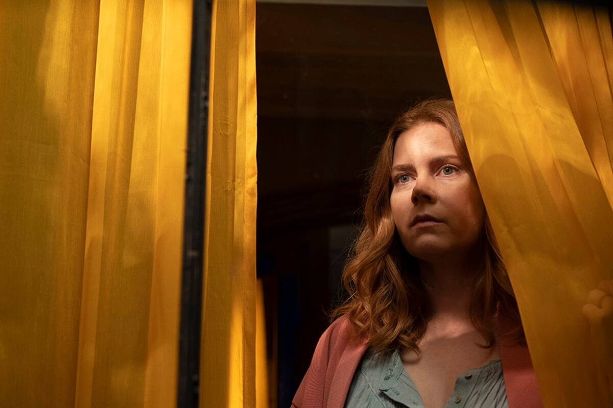Amy Adams en La mujer en la ventana