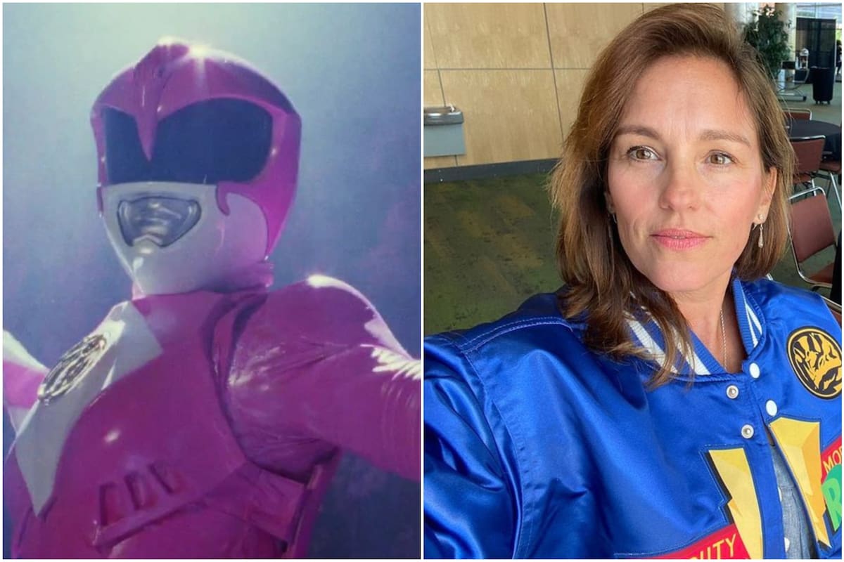Amy Jo Johnson quien interpretó a Kimberly, la Power Ranger rosa. Ahora es cantante de country
