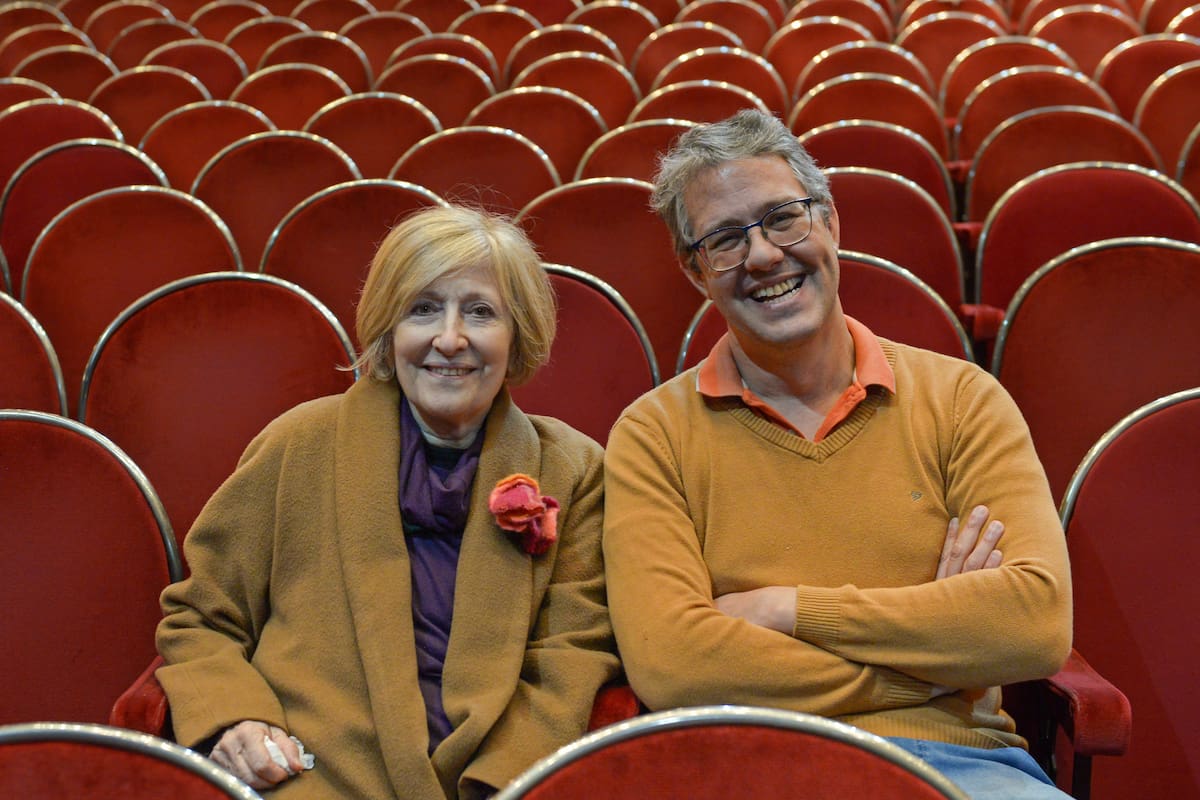 Ana D'Anna y André Do Santos, régisseur y director musical, respectivamente, de la puesta de Madama Butterfly que Juventus Lyrica estrena este viernes 5