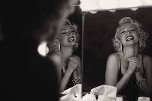 Ana de Armas, como Marilyn Monroe, en Blonde, la película de Netflix que se estrena en septiembre