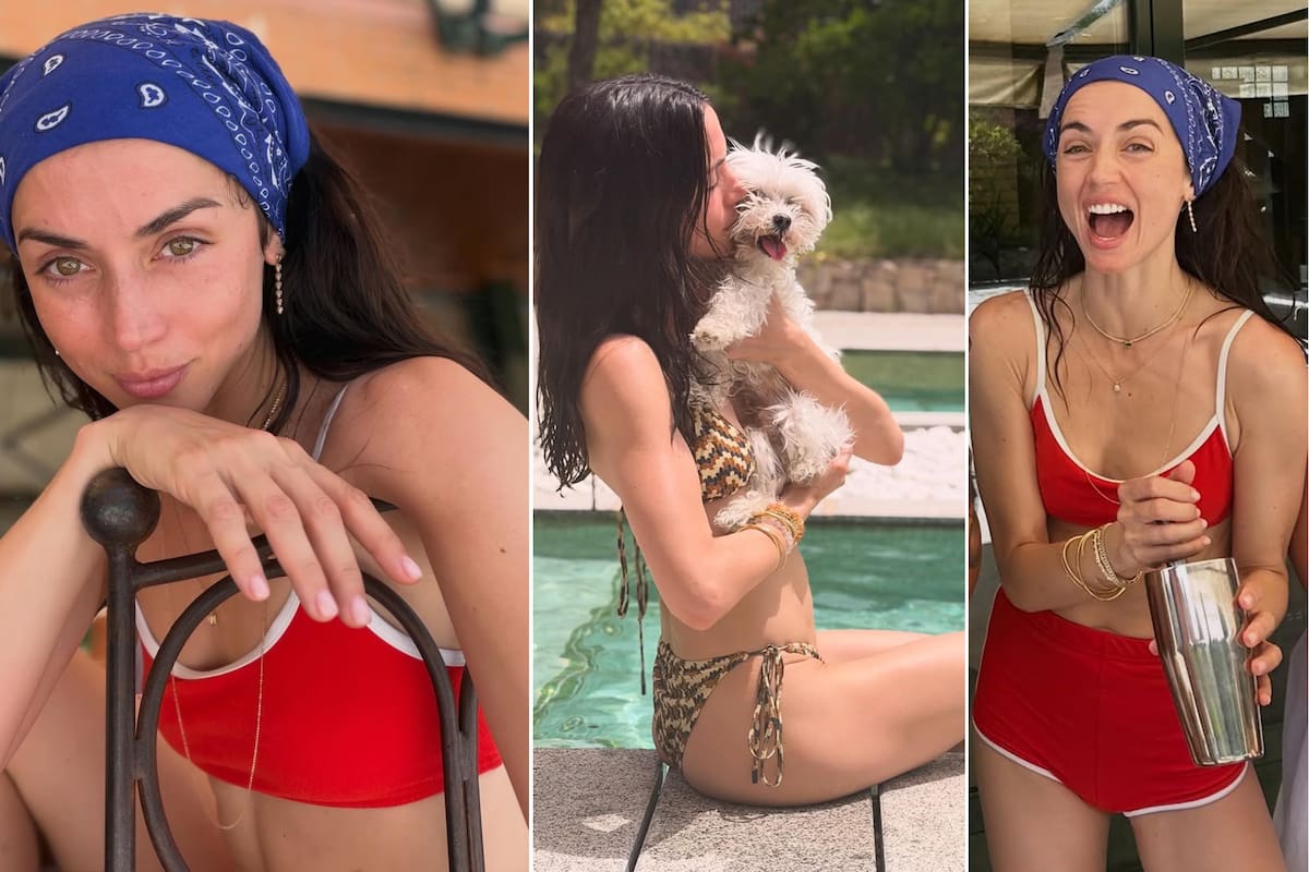 Ana de Armas pasó un día de relax con amigos y lo compartió con sus fanáticos