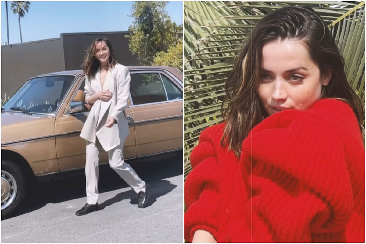 Ana de Armas posó para una revista francesa y sorprendió con su frescura